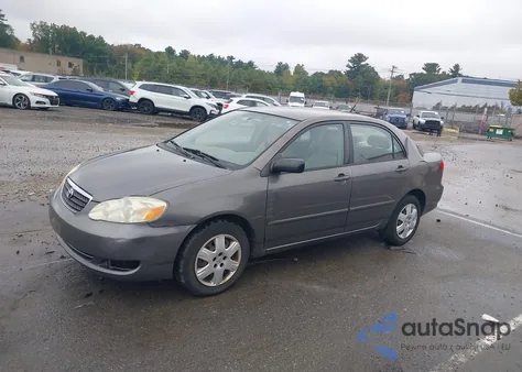 2007 Toyota Corolla Le z USA, uszkodzony, nr VIN 2T1BR30E67C838853